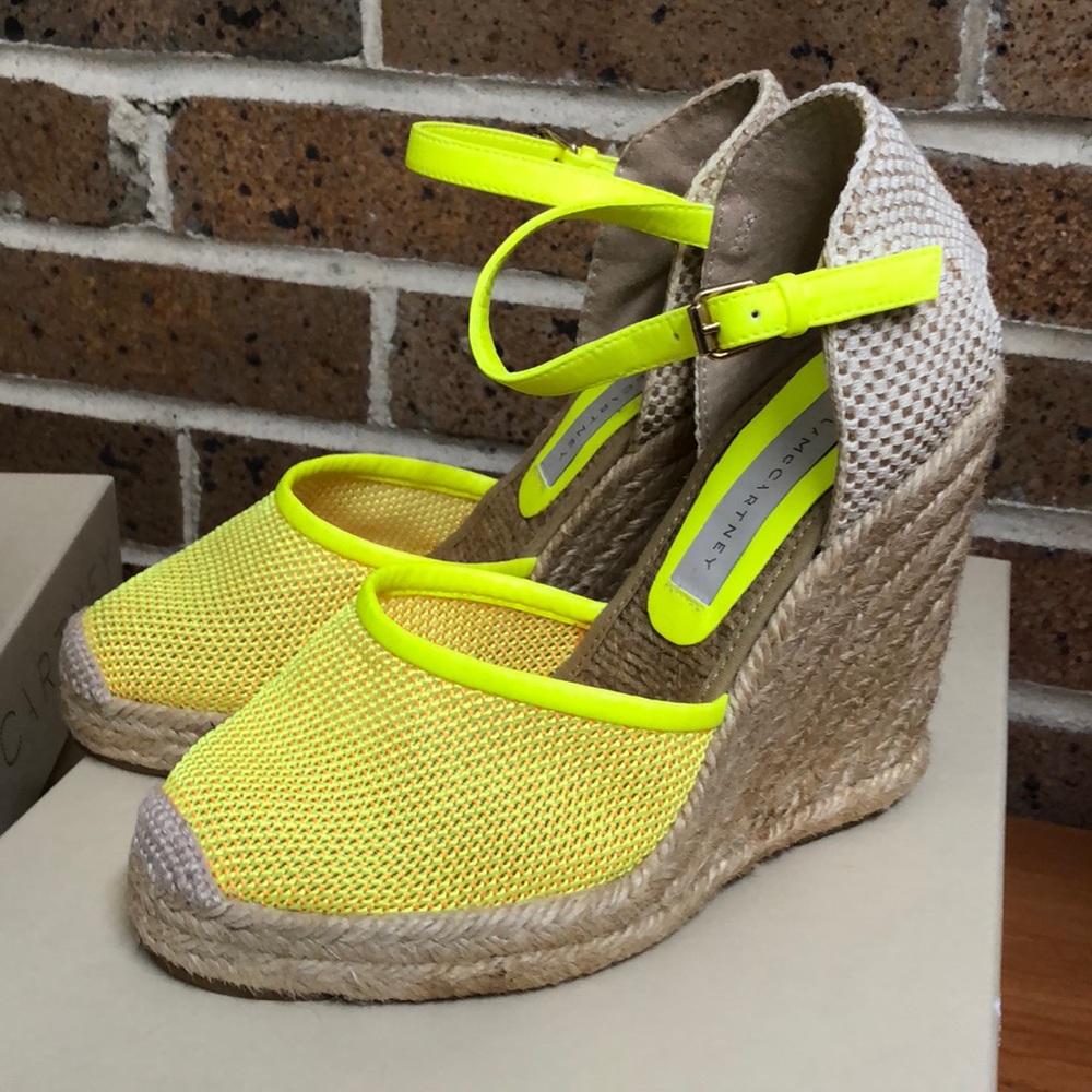 Stella McCartney New Wedge neon
